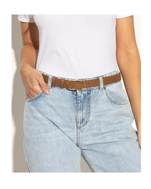 Dolce & Gabbana White Logoed Belt