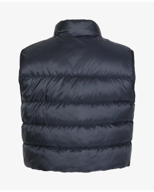 Max Mara Blue Quilted Vest