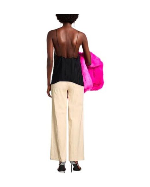 MAX&Co. Natural Casual Wide-Leg Pants