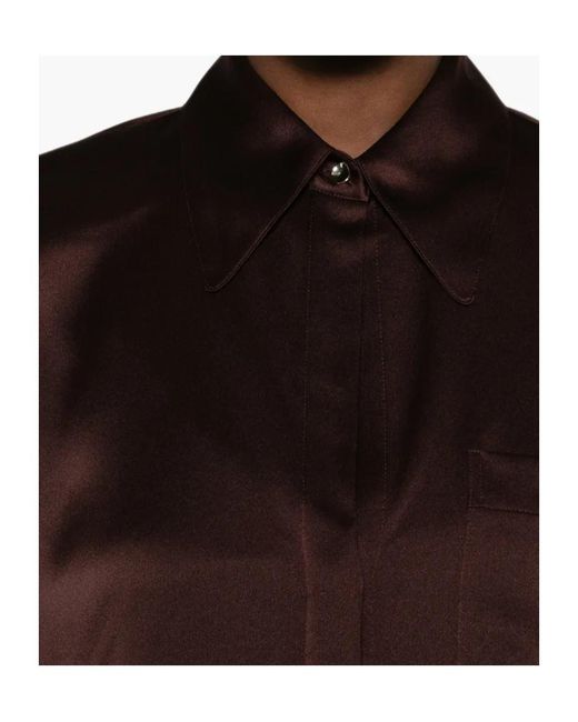 Vince Red Long-Sleeve Shirt