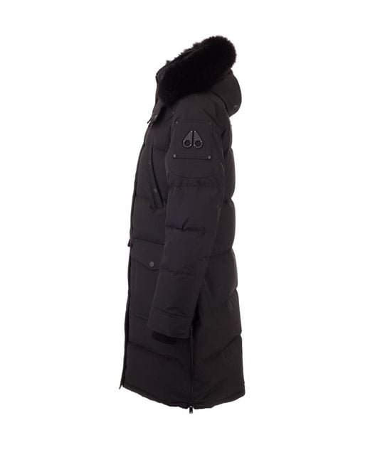 Moose Knuckles Black Causapscal Puffer Coat