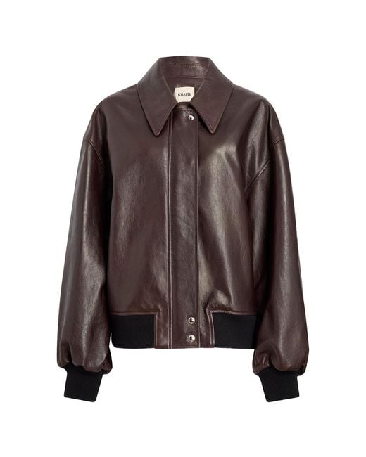 Khaite Brown Shelman Jacket