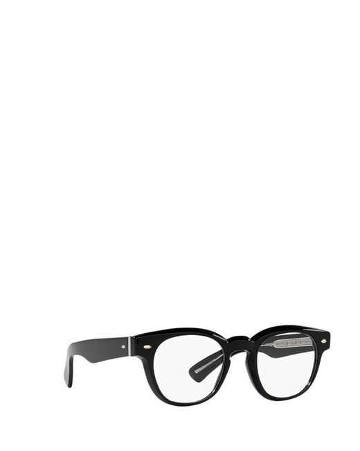 Oliver Peoples White Round-Frame Glasses for men