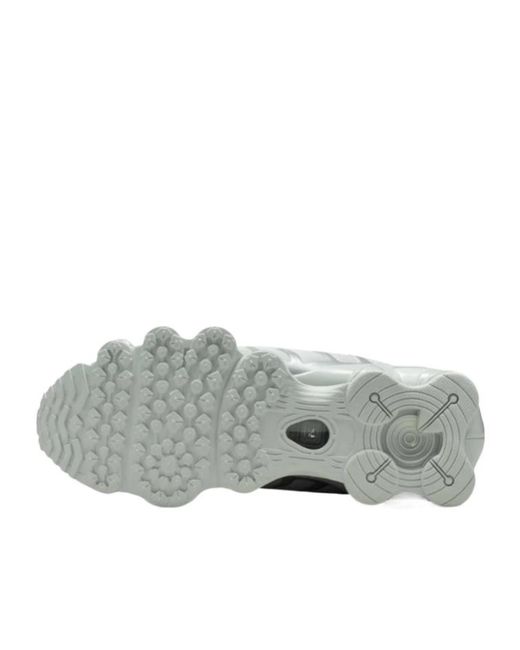 Nike Gray Shox Tl Low-Top Sneakers