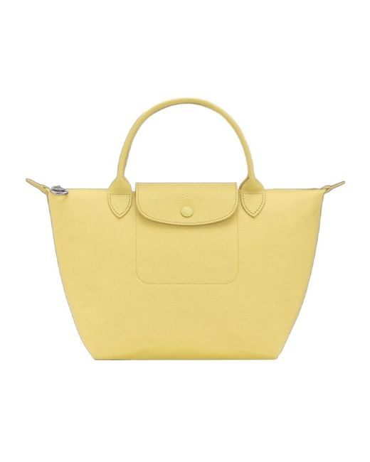 Longchamp Yellow Le Pliage One S Handbag