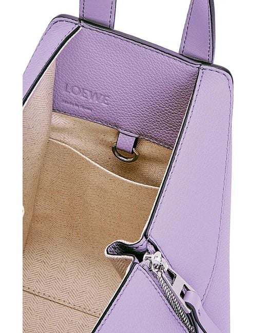 Loewe Purple Compact Hammock Bag