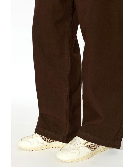 Autry Natural Lace-Up Low-Top Sneakers