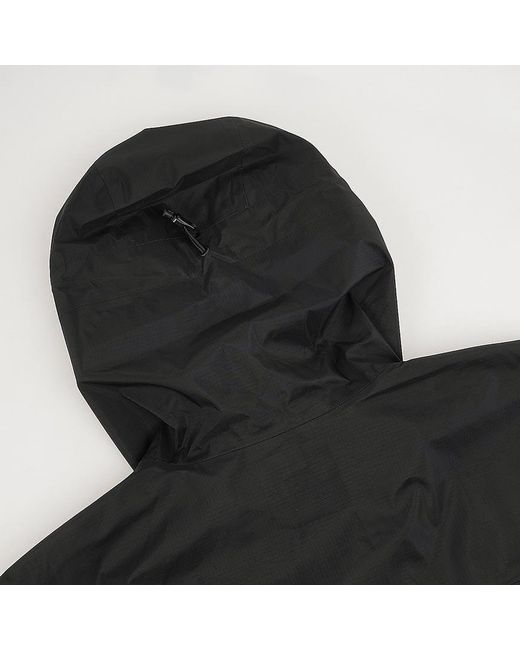 NANGA Black Hooded Casual Jacket for men