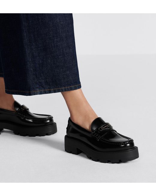 Dior Black Boy Platform Loafer