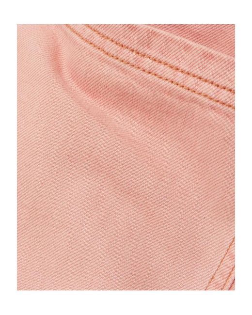 Veronica Beard Pink Marvin Denim Jacket