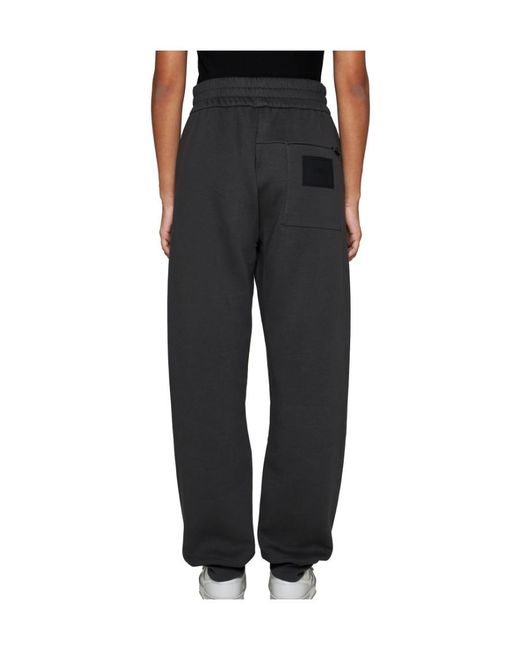 Fendi Black Loose Waist Sweatpants