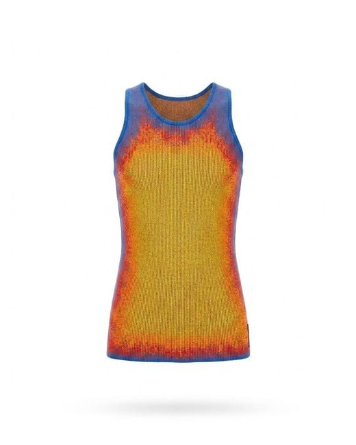 Y. Project Orange Logo Slim Vest for men