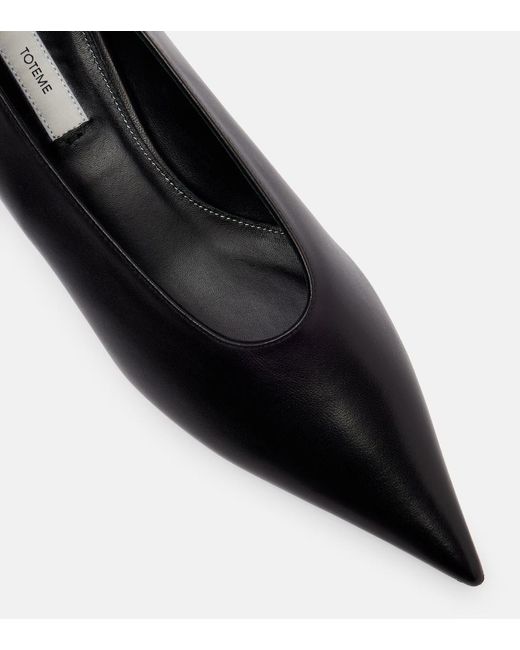 Totême  Black Pointed-Toe High Heels