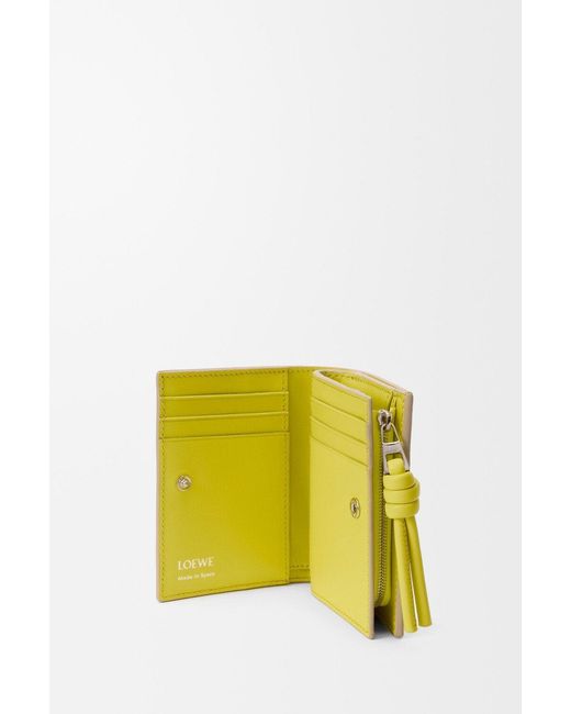 Loewe Natural Knot Compact Wallet