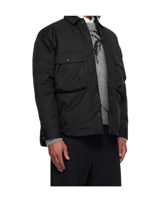 Comme des Garçons Black Goldwin Edition Double Layer Windstopper Down Jacket for men