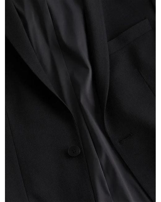 Calvin Klein Black Two-Button Blazer Jacket for men