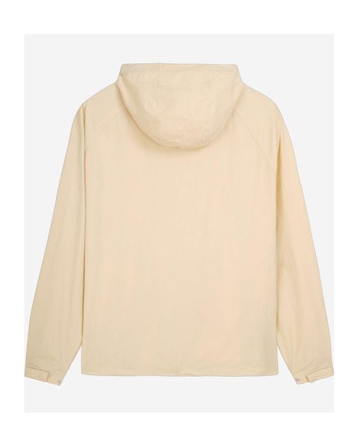 Maison Kitsuné Natural Chillax Fox Hooded Windbreaker for men