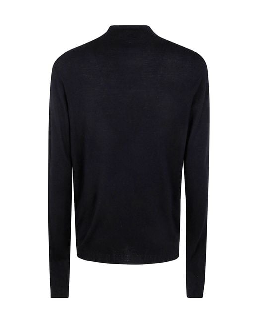 MD75 Blue Long-Sleeve T-Shirt for men
