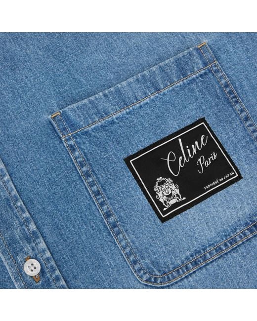 Céline Blue Shirt for men