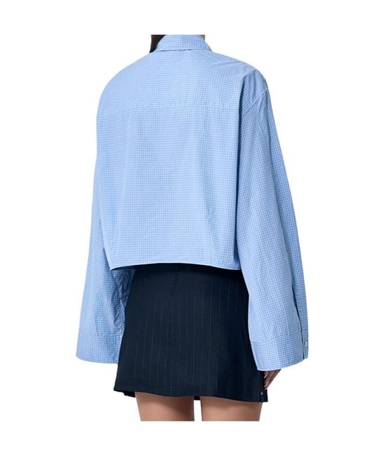 Our Legacy Blue Balloon Shirt