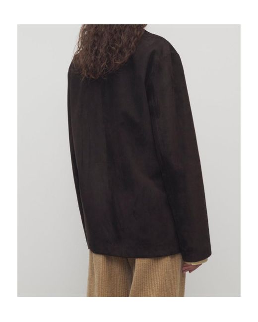 The Row Black Fabian Jacket