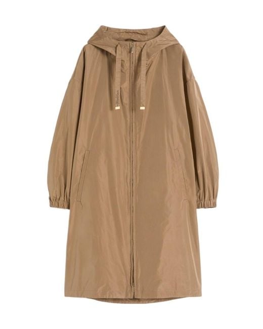 Max Mara Natural The Cube Deserto Hooded Parka
