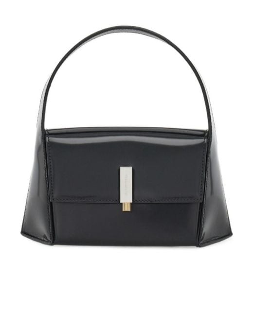 Ferragamo Black Flip Shoulder Bag