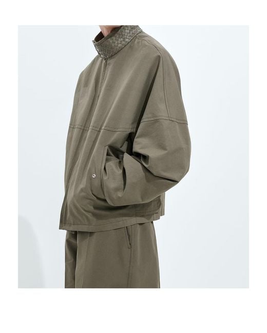 Bottega Veneta Gray Compact Jacket for men