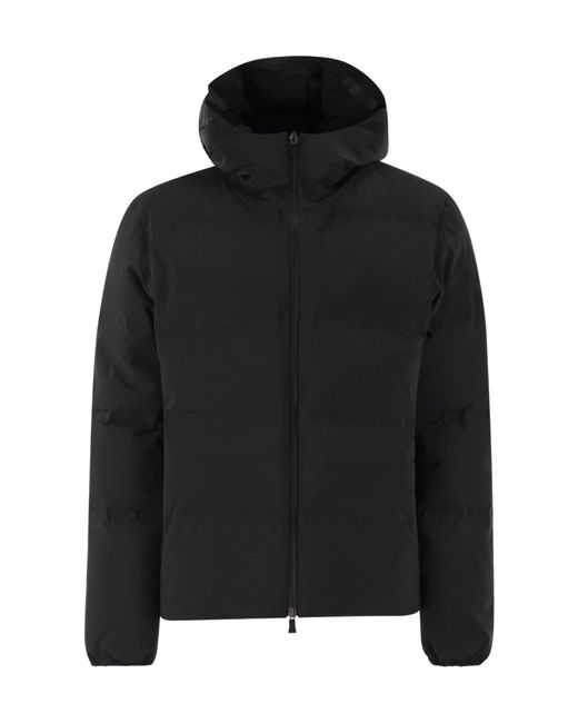 Herno Black Short Down Jacket for men