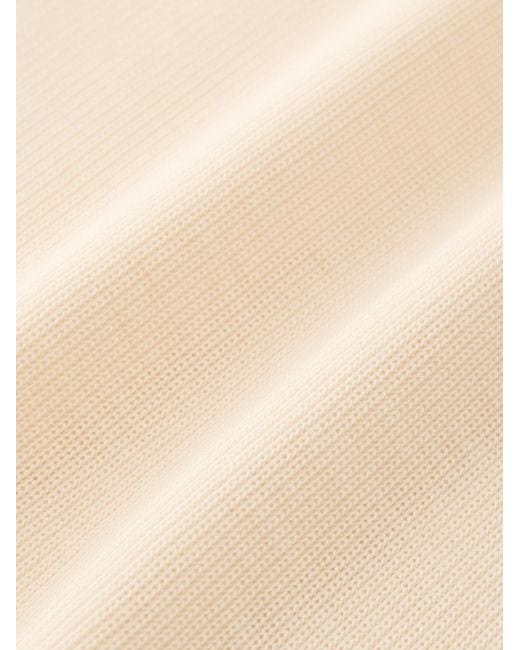 Studio Nicholson Natural Rutas Henley T-Shirt