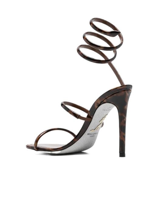 Rene Caovilla Multicolor René Caovilla Cleo Stiletto Heel Sandals