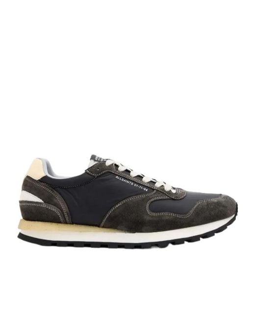 AllSaints Black Rimini Sneakers for men