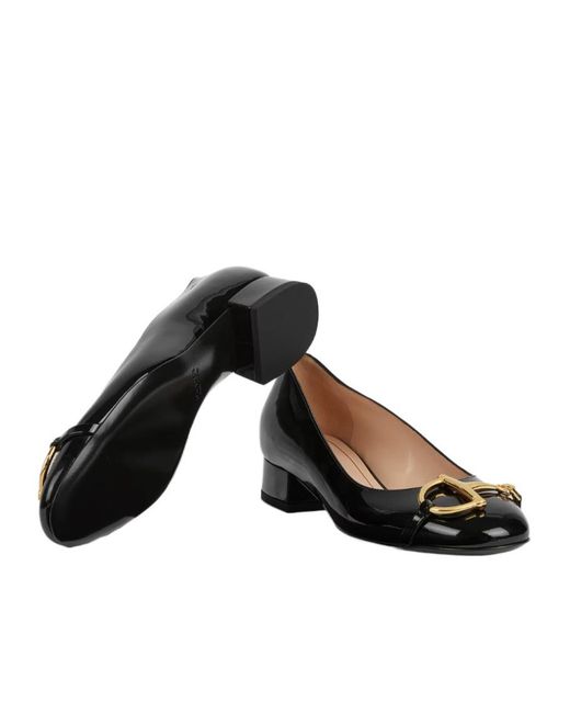 Gucci Black Ballet Flat With Half Horsebit