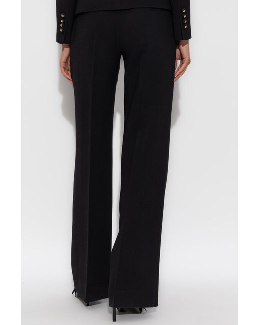 Dolce & Gabbana Black Pleated Trousers