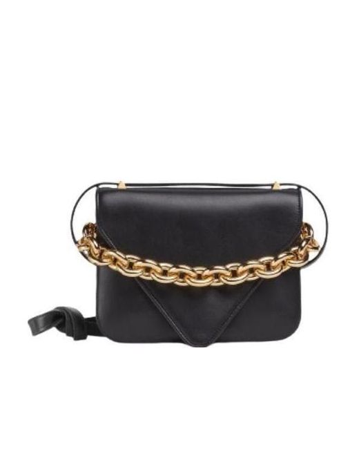 Bottega Veneta Black Mount Shoulder Bag