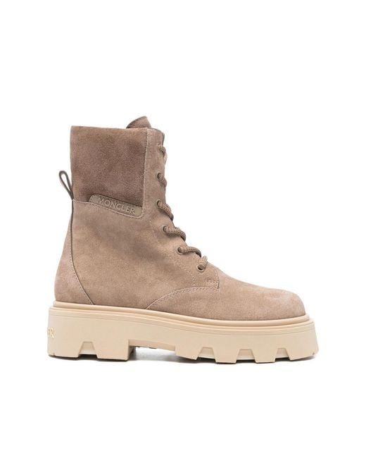 Moncler Brown Neutrals Boots