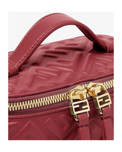 Fendi Multicolor Vanity Ff-Motif Mini Crossbody Bag