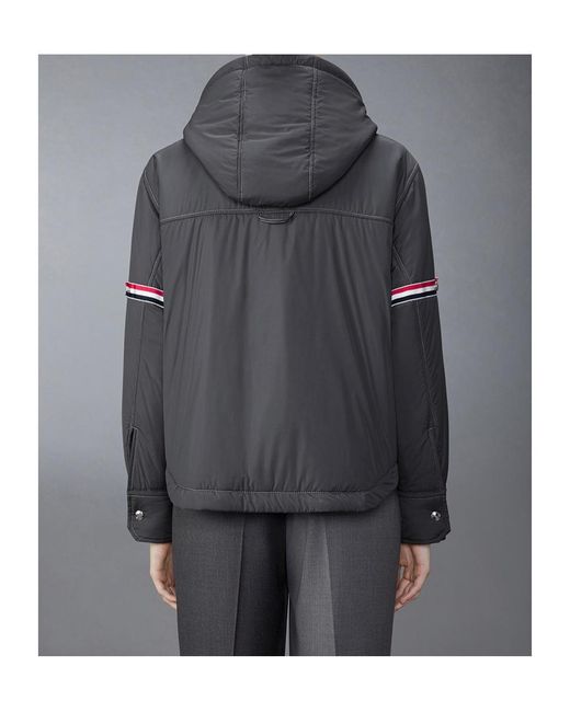 Thom Browne Gray Zip-Up Jacket