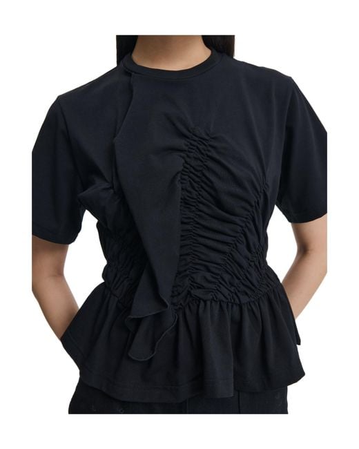 CECILIE BAHNSEN Black Cbace T-Shirt