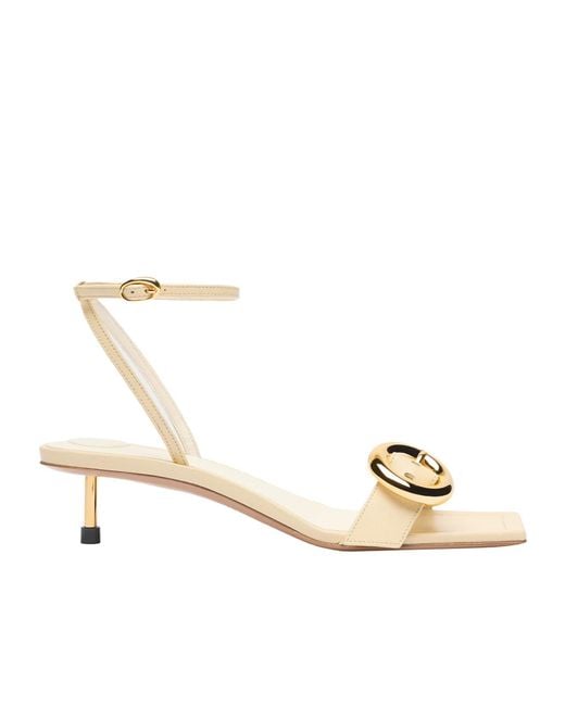 Jacquemus Metallic Les Regalo Sandals