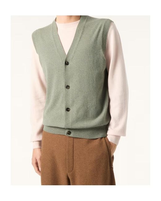 Loro Piana Green Classic Vest for men