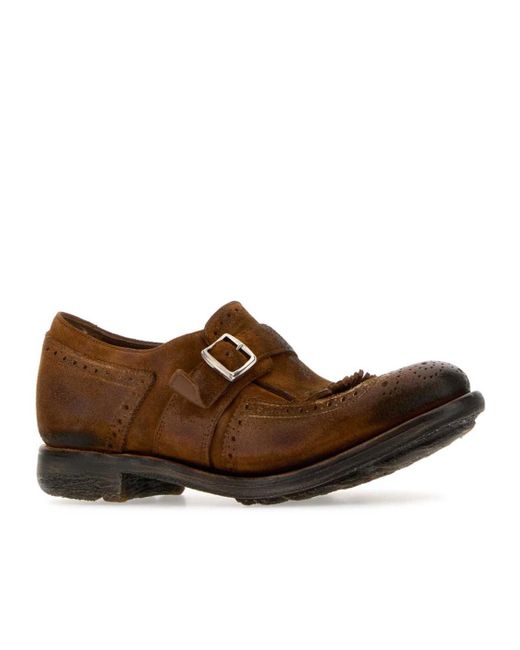 Church's Brown Buckle Detailed Brogues