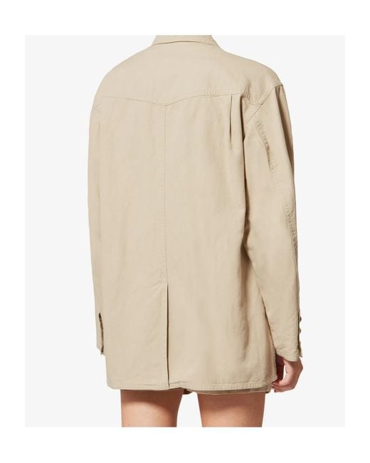 Isabel Marant Natural Nevala Jacket