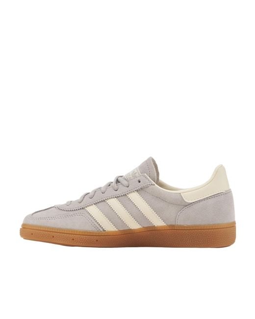 Adidas Originals White Handball Spezial Low-Top Sneakers