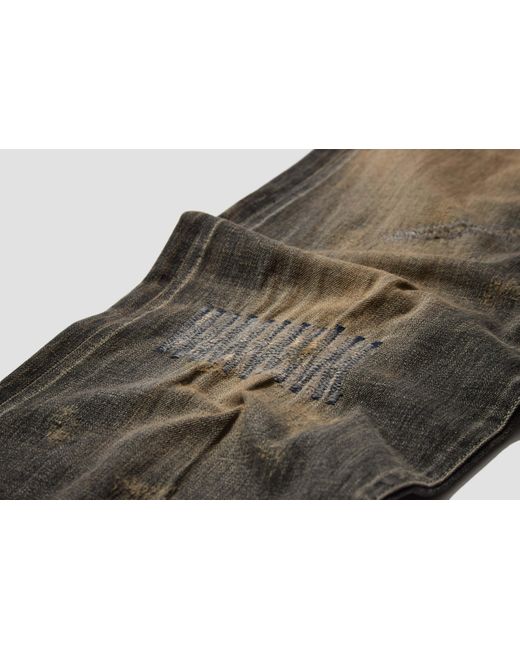 Neighborhood Gray Distressed Jeans for men