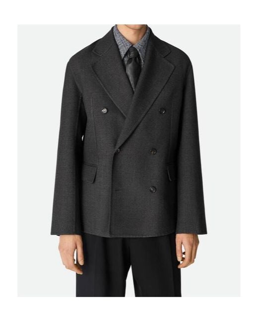 Bottega Veneta Black Splitable Wool Jacket for men