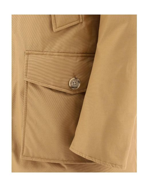 Woolrich Metallic Logo Down Jacket for men