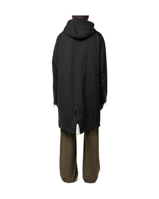Moose Knuckles Black Parkas for men