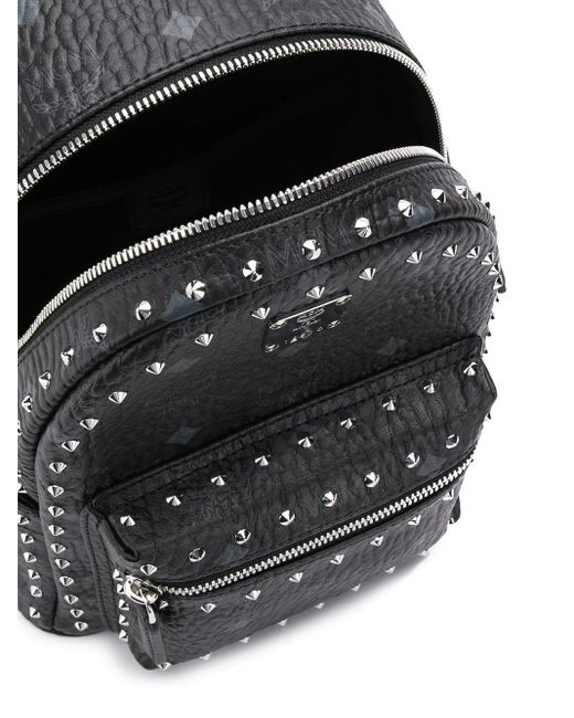 MCM Black Trilogie Stark Backpack