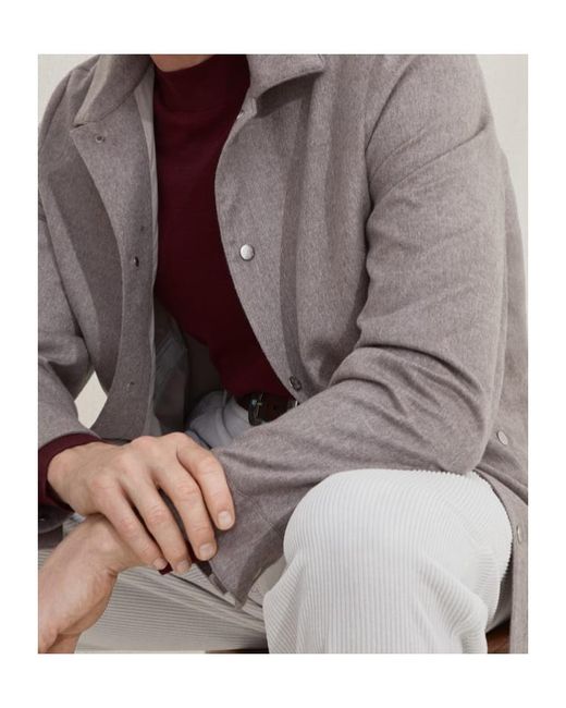 Brunello Cucinelli Brown Cashmere Jacket for men